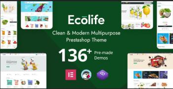 Ecolife Elementor - Multipurpose Prestashop 1.7 8.0 Theme